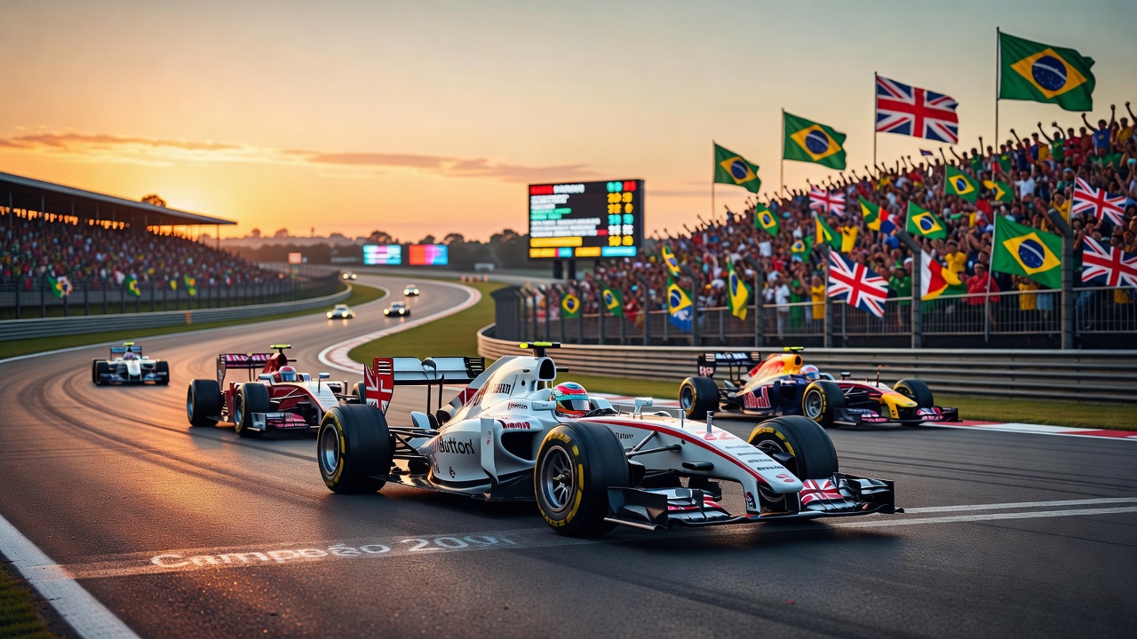 Button Relembra o Dia em que Interlagos o Coroou Campeão
