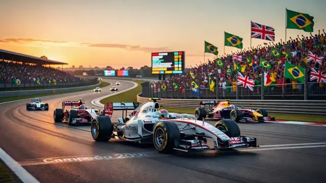 Button Relembra o Dia em que Interlagos o Coroou Campeão